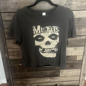 Graphic tshirt fitted cropped